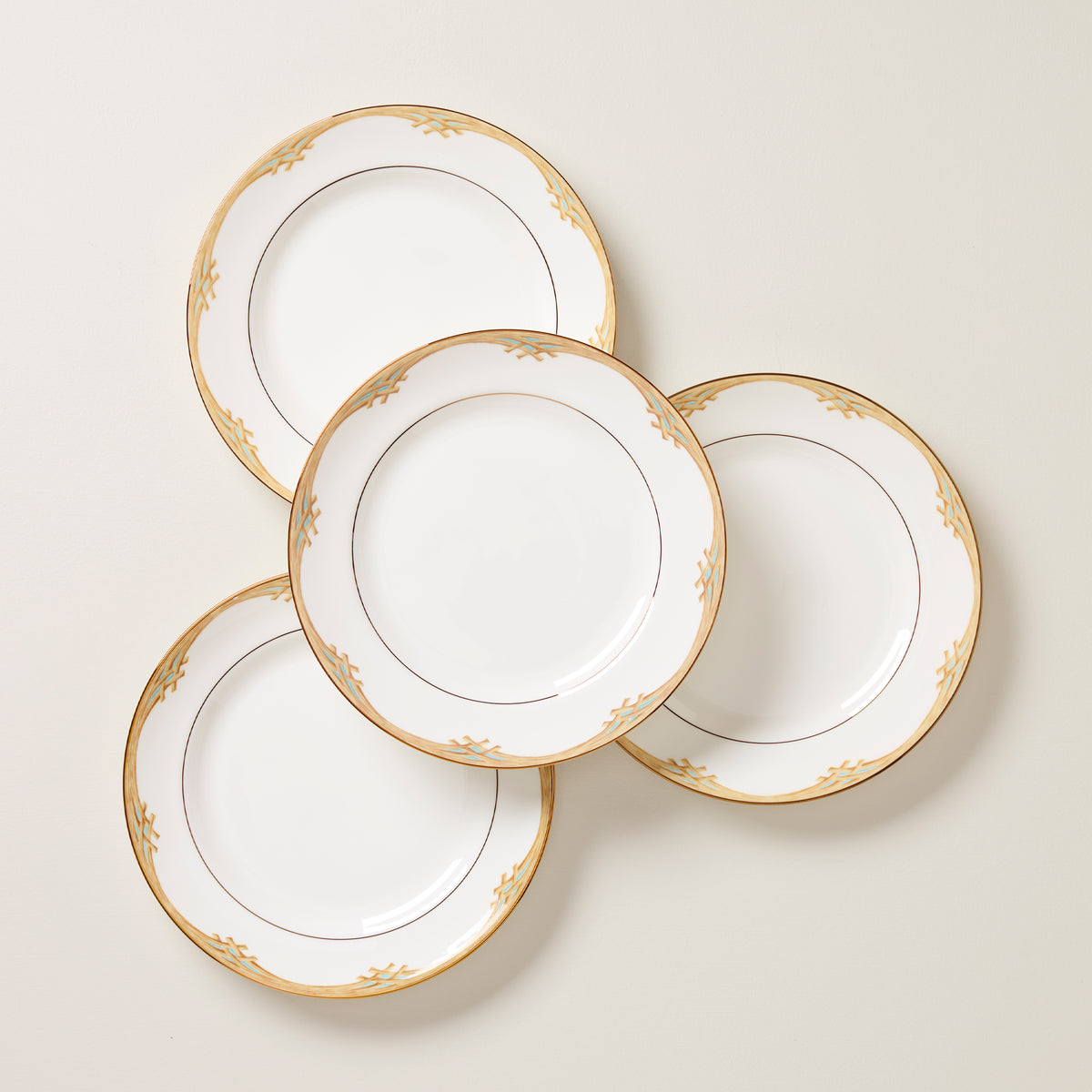 British Colonial Bamboo Dinner Plates, Set of 4 – Lenox Corporation