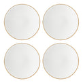 Trianna Coupe Salad Plates, Set of 4