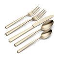 Ryder Satin Champagne 20-Piece Flatware Set