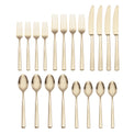 Ryder Satin Champagne 20-Piece Flatware Set