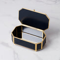 "I Treasure You" Black Jewelry Box