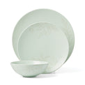 Roseto 12-Piece Dinnerware Set, Soft Sage