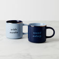 Wide Awake & Sound Asleep, Mugs, Set of 2