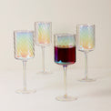 Tuscany Classics Iridescent Set of 4 Glasses - Red Wine