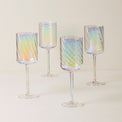 Tuscany Classics Iridescent Set of 4 Glasses - White Wine