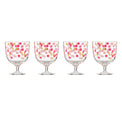 It's Raining Confetti Short Wine Glasses, Set of 4