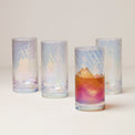 Tuscany Classics Iridescent Hiballs, Set of 4