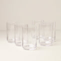 Tuscany Classics Stackable Glass Coolers, Set of 6