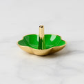 Make It Pop Metal Ring Dish, Green