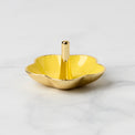 Make It Pop Metal Ring Dish, Yellow