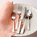 Floral Etch 5-Piece Flatware Place Setting