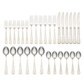 Floral Etch 18/10 30-Piece Flatware Set