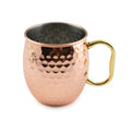 20 Oz Hammered Copper Moscow Mule Mugs, Set of 2