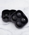 4-Sphere XL Black Silicone Ice Mold