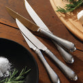 Hammered Antique 4pc Steak Knife Set