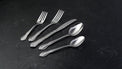 True Rose Everyday Flatware Salad Forks, Set Of 4