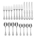 Boutonniere 20 Piece Everyday Flatware Set, Service For 4