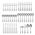 Azalea 45 Piece Everyday Flatware Set, Service For 8