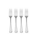 Satin Sand Dune Everyday Flatware Dinner Forks, Set Of 4