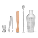 5-Piece Mixology Shaker Tool Set