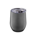 12 Oz Insulated Black Wine Tumbler