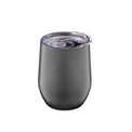 12 Oz Insulated Black Wine Tumbler