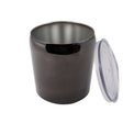 3 Qt Black Insulated Ice Bucket