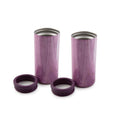 Insulated Garnet Pink Geode Slim Can Coolers, 2 Pack