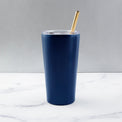 20 Oz Navy Blue Highball Tumblers, Set Of 4