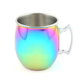 20 Oz Rainbow Moscow Mule Mugs, Set Of 4