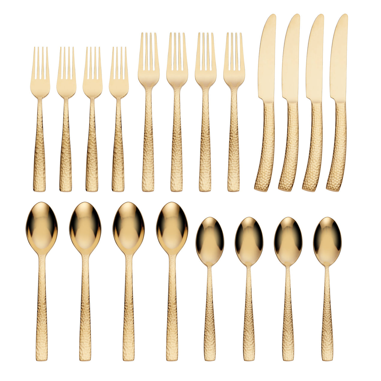 Lenox Medford Gold 24 pc popular Flatware Set