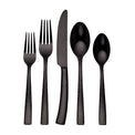 Paris Hammered Gunmetal Titan 18/0 20 Piece Set