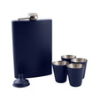 6-Piece Navy Flask Set