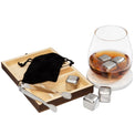 9-Piece Stainless Steel Whiskey Stone Set