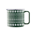 20 Oz Stackable Evergreen Insulated Coffee Mugs, Set Of 2