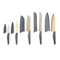 Robert Irvine 10-Piece Cutlery Set, Grey/Champagne