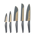 Robert Irvine 10-Piece Cutlery Set, Grey/Champagne