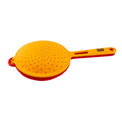 Robert Irvine 2-Piece Silicone Colander Set, Orange