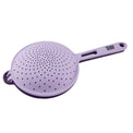 Robert Irvine 2-Piece Silicone Colander Set, Purple