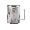 Robert Irvine 16 Oz Marble Insulated Coffee Mug