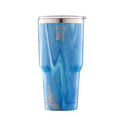 Robert Irvine 30 Oz Blue Geode Insulated All-Purpose Tumbler