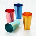 16 Oz Multicolor All-Purpose Cups, Set Of 4