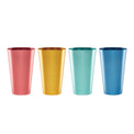 16 Oz Multicolor All-Purpose Cups, Set Of 4