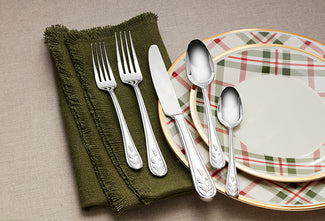 French Perle 4-Piece Place Setting