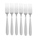 Jordan Sandblasted Everyday Dinner Forks, Set Of 6