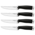 Epicure Black 4 Piece Steak Knife Set