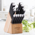 Epicure Black 17 Piece Cutlery Set