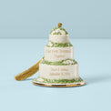 Personalized Our 1st Christmas Together Wedding Cake Ornament