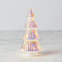 LED Lit Iridescent Glass Holiday Tree