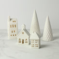 Illuminated Modern Village 5-Piece Set